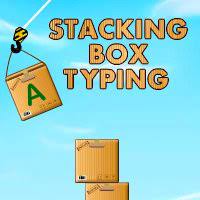Play Stacking Box Typing Game