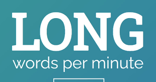 Play Long Words Per Minute Game