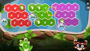 typing frog game